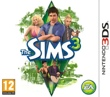 The Sims 3 (Usa) box cover front